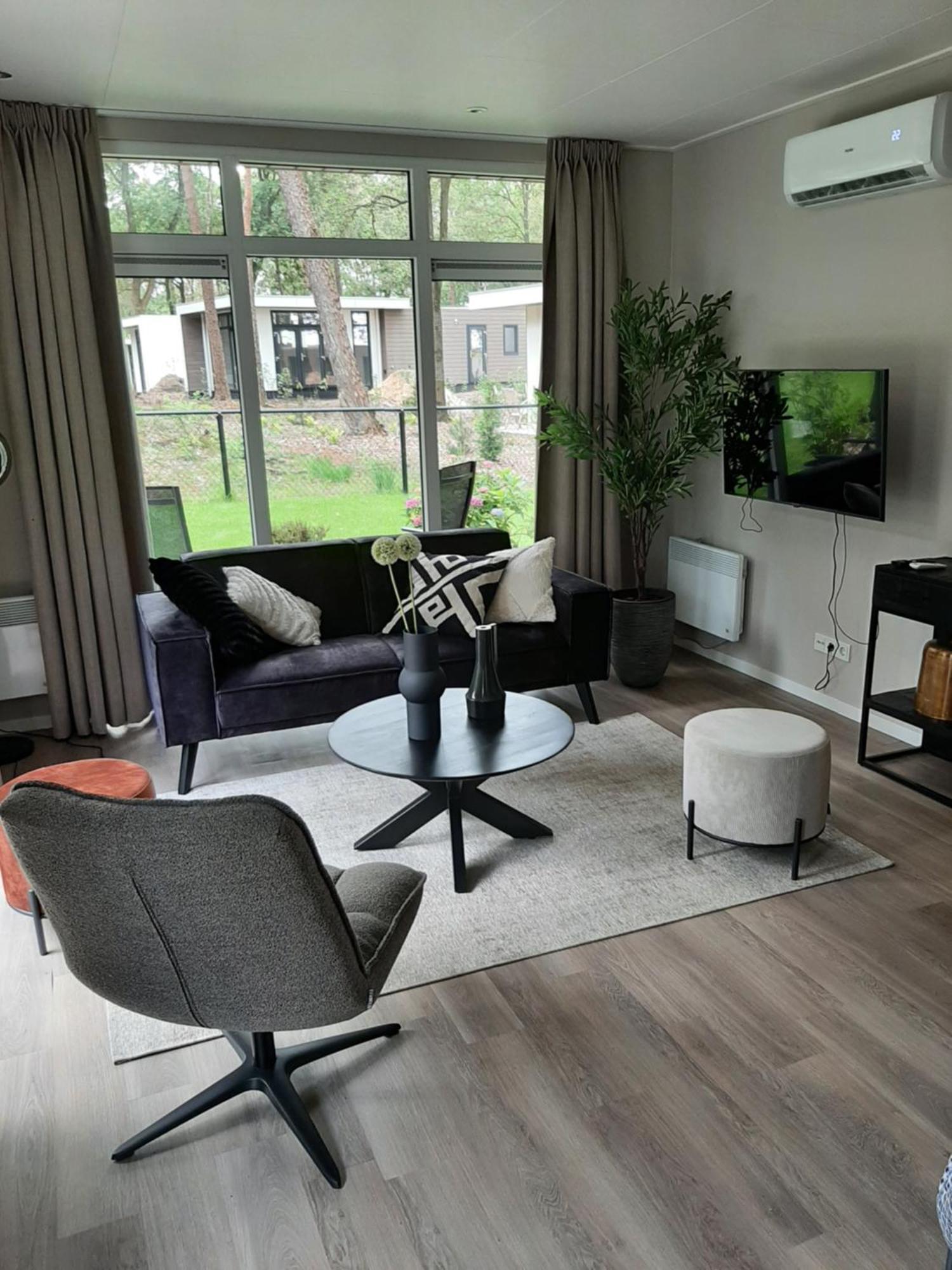 Boshuisje Het Groene Hert Haarle Exteriör bild
